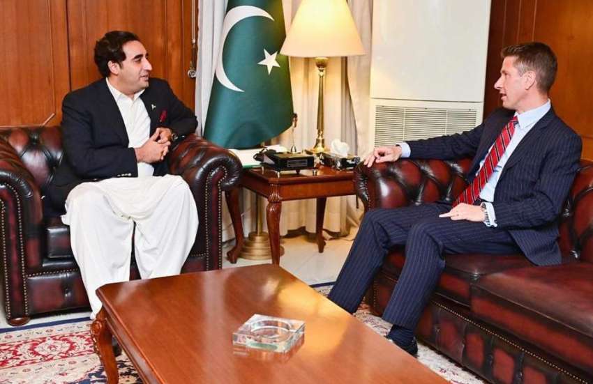 اسلام آباد، وفاقی وزیر خارجہ بلاول بھٹو زرداری سے برطانوی ..