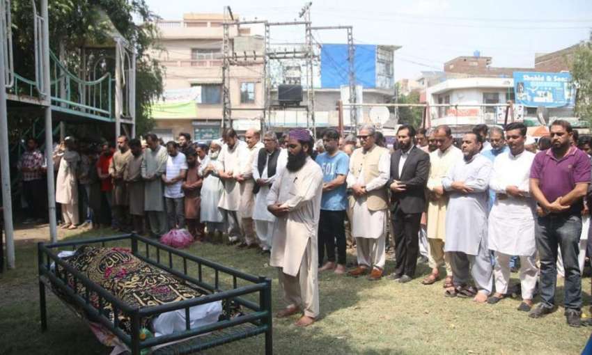 لاہور، تحریک انصاف کے جاں بحق ہونے والے کارکن فیصل عباس ..