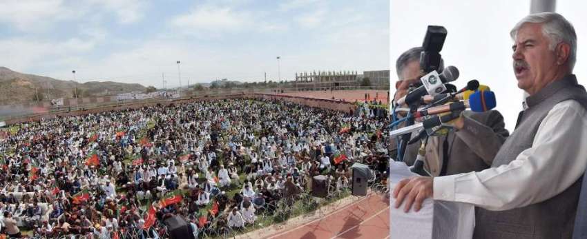 کرک، وزیراعلی خیبرپختونخوا محمود خان کیڈٹ کالج کرک کی افتتاحی ..