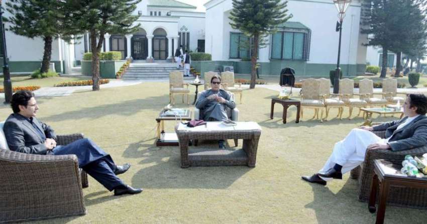 اسلام آباد،وزیر اعظم عمران خان سے وفاقی وزیر آبی وسائل چوہدری ..