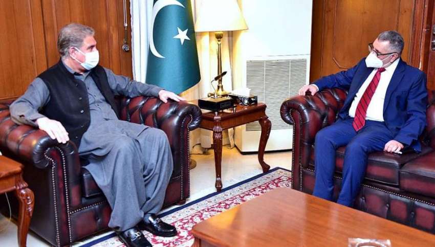 اسلام آباد، وزیر خارجہ شاہ محمود قریشی سے تیونس کے سفیر ..