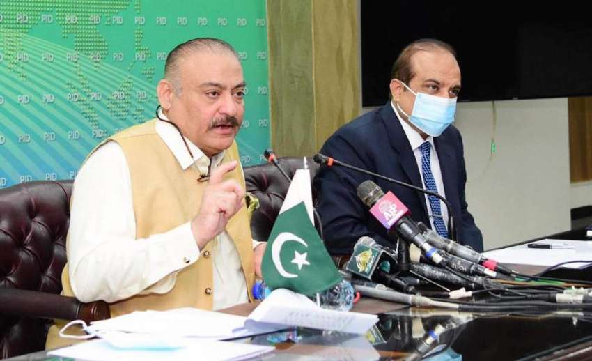اسلام آباد، وفاقی وزیر صحت عبدالقادر پٹیل ملک میں کورونا ..
