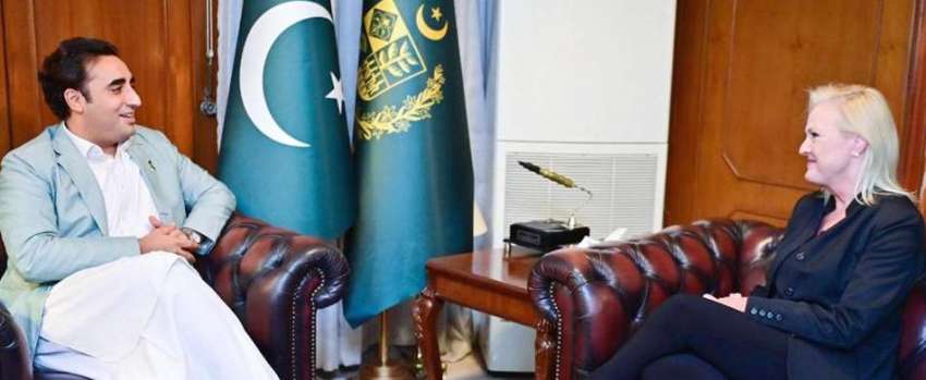 اسلام آباد، وزیر خارجہ بلاول بھٹو زرداری سے امریکی ناظم ..