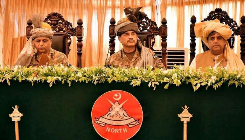 پشاور، آرمی چیف جنرل عاصم منیر پشاور میں منعقدہ تاریخی گرینڈ ..