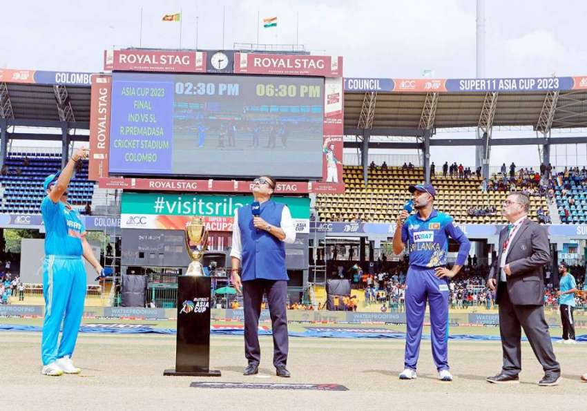 کولمبو، ایشیاء کپ کے فائنل میں سری لنکا اور بھارت کے درمیان ..