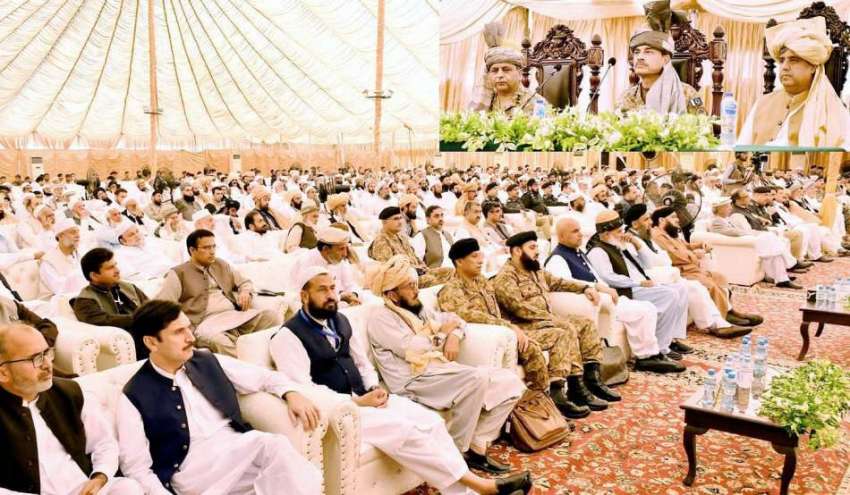 پشاور، آرمی چیف جنرل عاصم منیر پشاور میں منعقدہ تاریخی گرینڈ ..