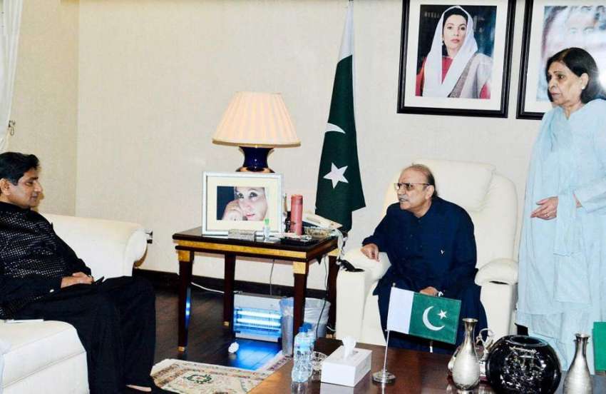 لاہور، پاکستان پیپلز پارٹی پارلیمنٹیرینز کے صدر آصف علی ..