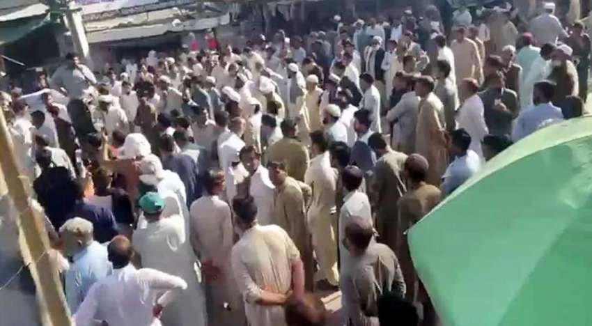 مردان، چئیرمین پاکستان تحریک انصاف عمران خان کی گرفتاری ..