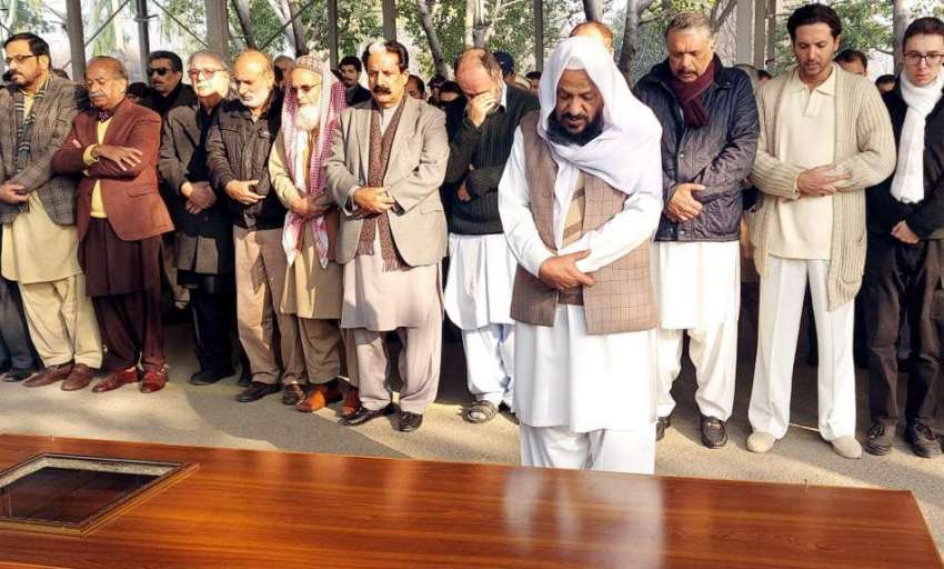 اسلام آباد، سابق وفاقی وزیر سرتاج عزیز کی نماز جنازہ ایچ ..