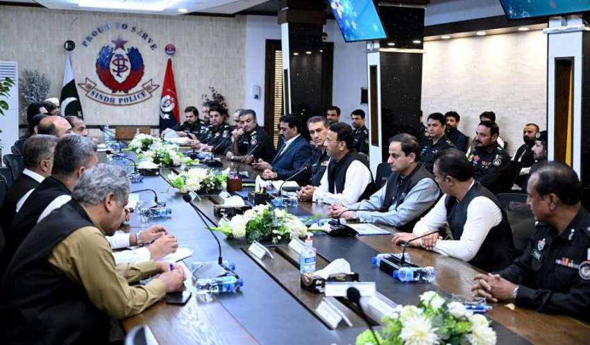 کراچی، وزیر داخلہ سندھ ضیاء الحق لنجار امن و امان کے حوالے ..