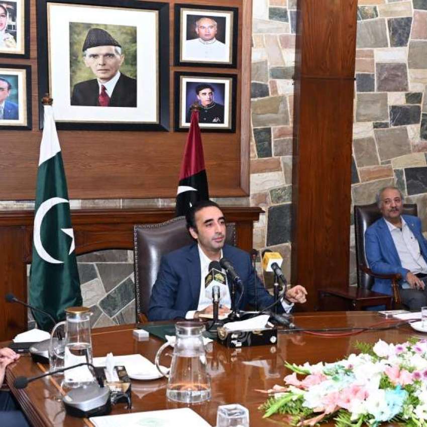 کراچی، چئیرمین پاکستان پیپلز پارٹی بلاول بھٹو زرداری وزیراعلی ..