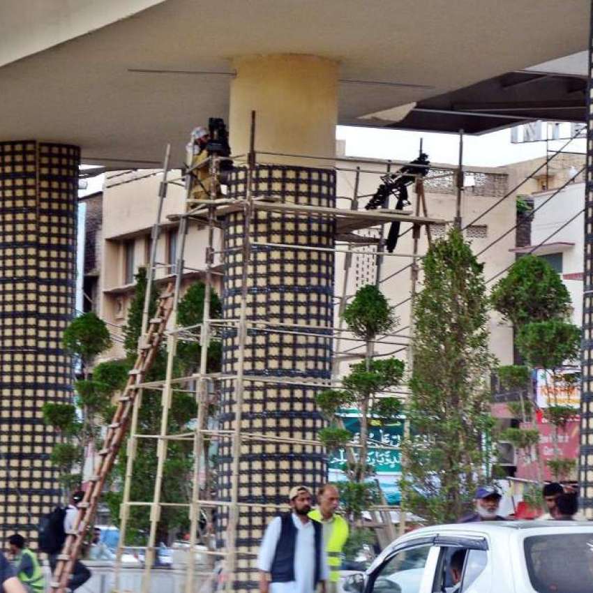 راولپنڈی، پی ایچ اے کی جانب سے شہر کو خوبصورت بنانے کیلئے ..