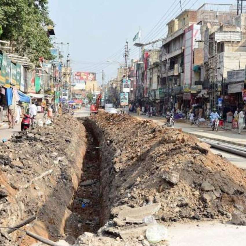 راولپنڈی، راجہ بازار کو ماڈل بازار میں تبدیل کرنے کے منصوبے ..