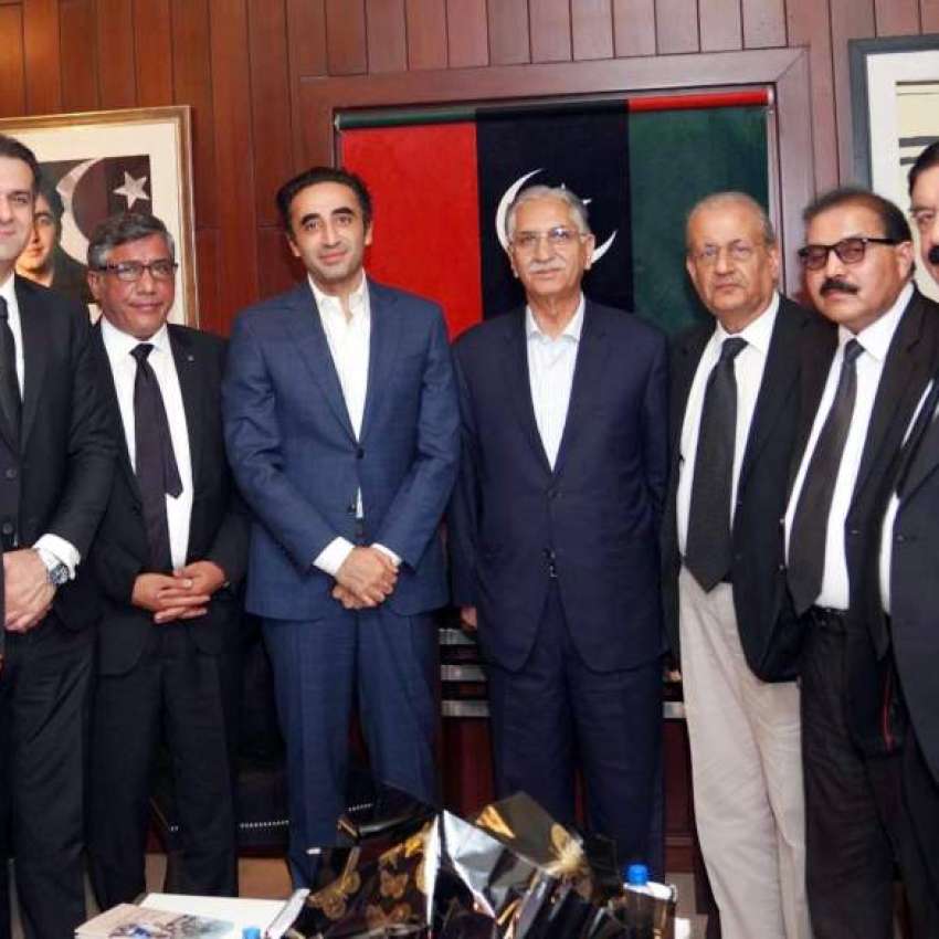 کراچی، چئیرمین پاکستان پیپلز پارٹی بلاول بھٹو زرداری کا ..