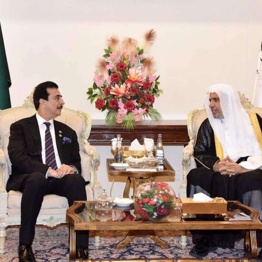 اسلام آباد، چئیرمین سینیٹ سید یوسف رضا گیلانی سے مسلم ورلڈ ..