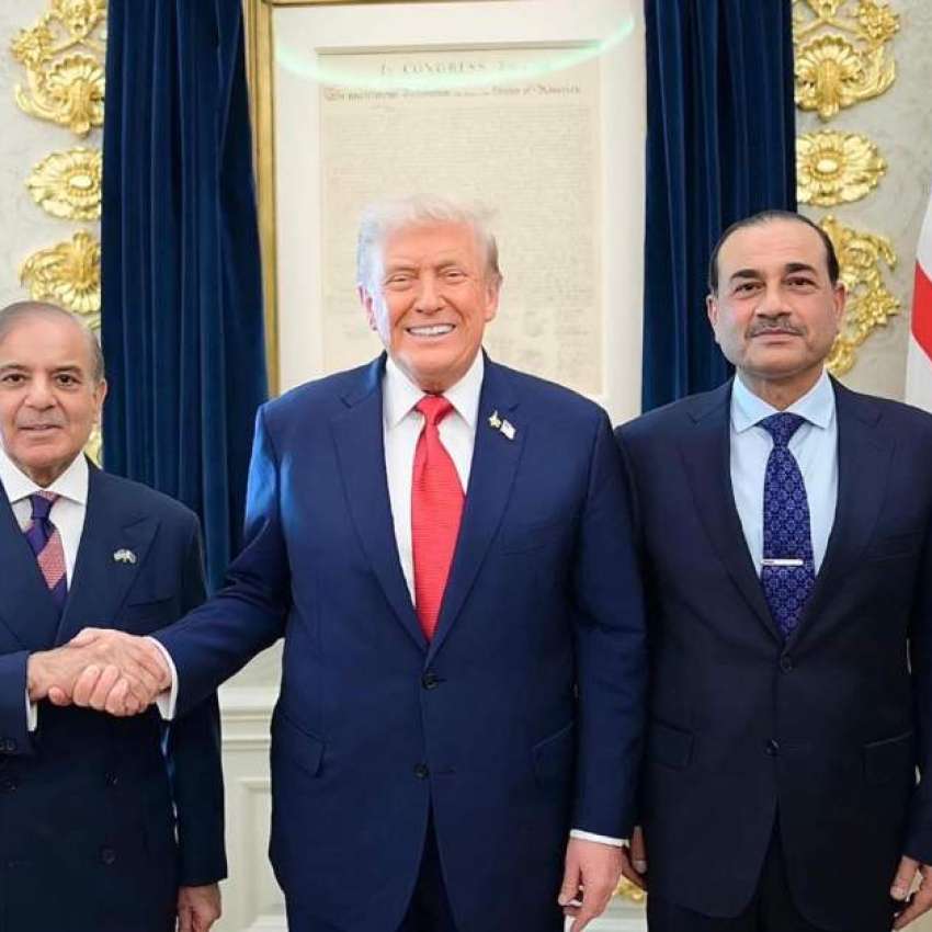 واشنگٹن، وزیراعظم محمد شہباز شریف اور فیلڈمارشل چیف آف ..
