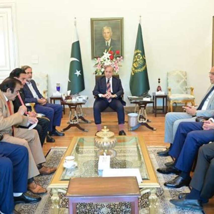 اسلام آباد، وزیرِ اعظم محمد شہباز شریف سے آزاد کشمیر میں ..