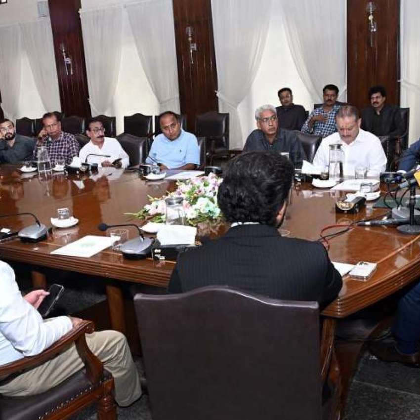 کراچی، چئیرمین پاکستان پیپلز پارٹی بلاول بھٹو زرداری وزیراعلی ..