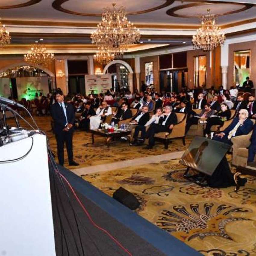 کراچی، وزیراعلی سندھ سید مراد علی شاہ مقامی ہوٹل میں پاکستان ..