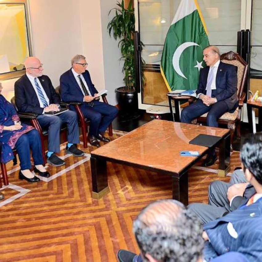 نیویارک، وزیراعظم شہباز شریف سے اقوام متحدہ جنرل اسمبلی ..