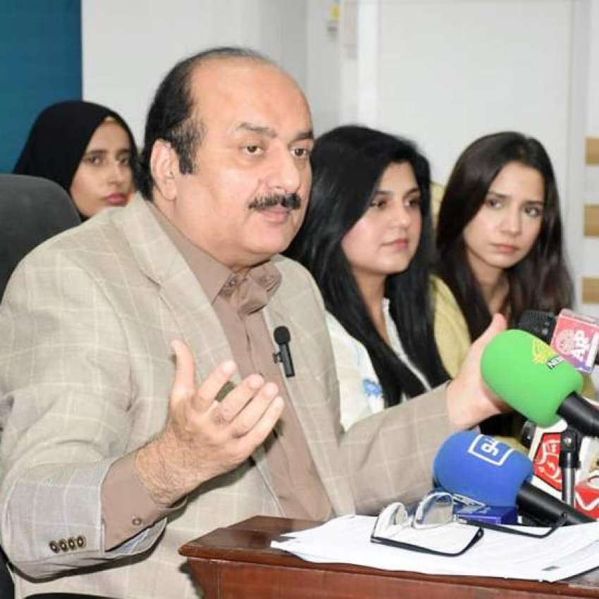 لاہور، چئیرمین وزیراعظم یوتھ پروگرام رانا مشہود احمد خان ..