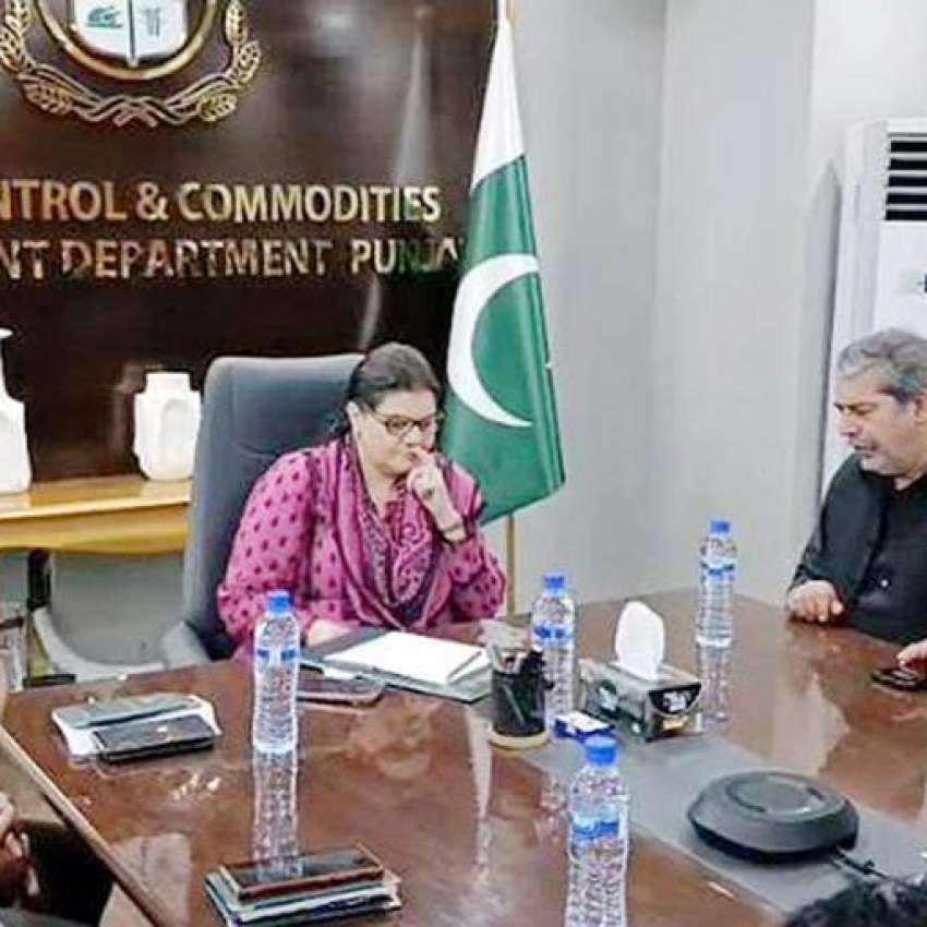 لاہور، معاون خصوصی برائے کنٹرول سلمی بٹ سے پاکستان فلور ..