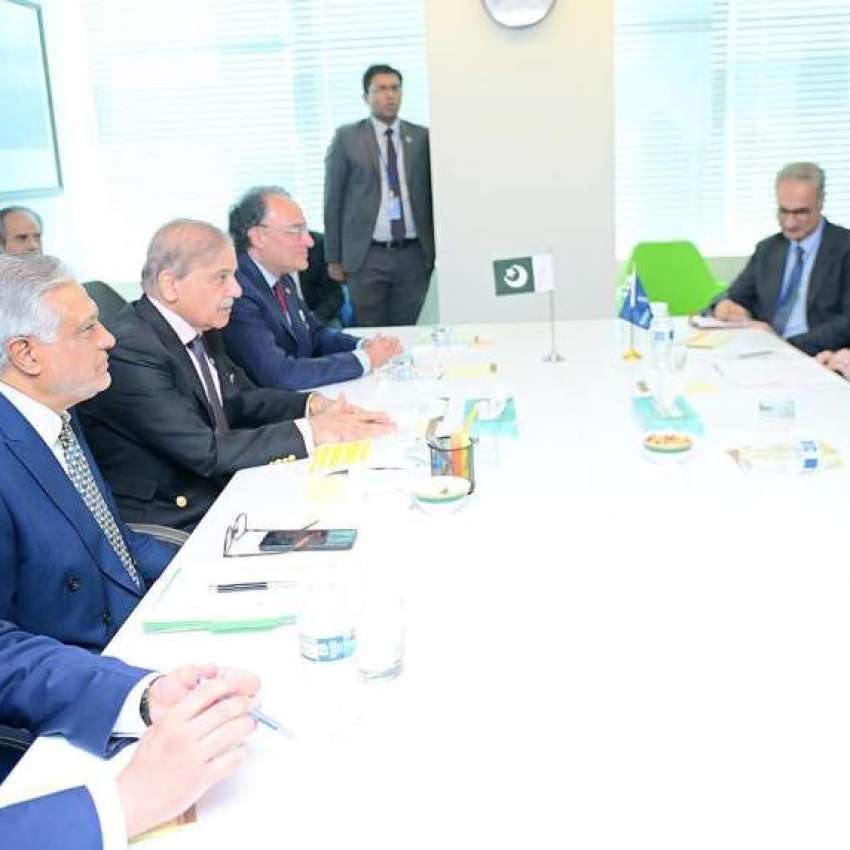 نیویارک، وزیراعظم شہباز شریف اقوام متحدہ کی جنرل اسمبلی ..