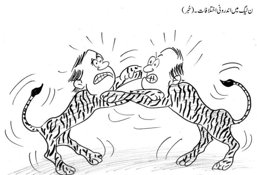 مسلم لیگ ن میں اندرونی اختلافات۔(خبر)