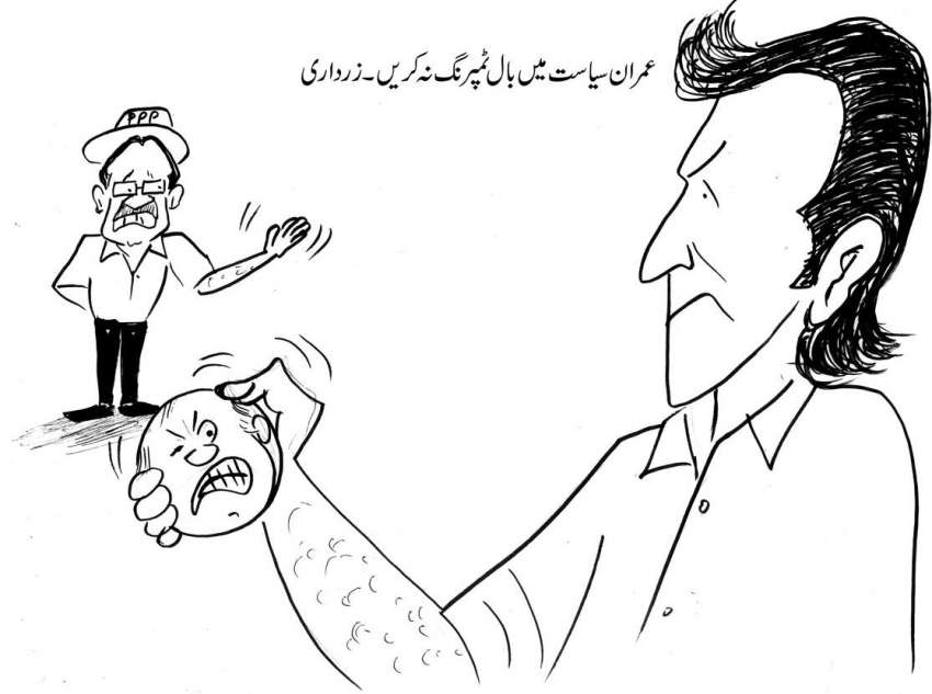 عمران خان سیاست میں بال ٹمپرنگ نہ کریں ۔ آصف زرداری