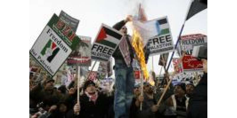 پاکستان سمیت دنیا بھر میں فلسطین پر اسرائیلی مظالم کیخلاف احتجاجی ..