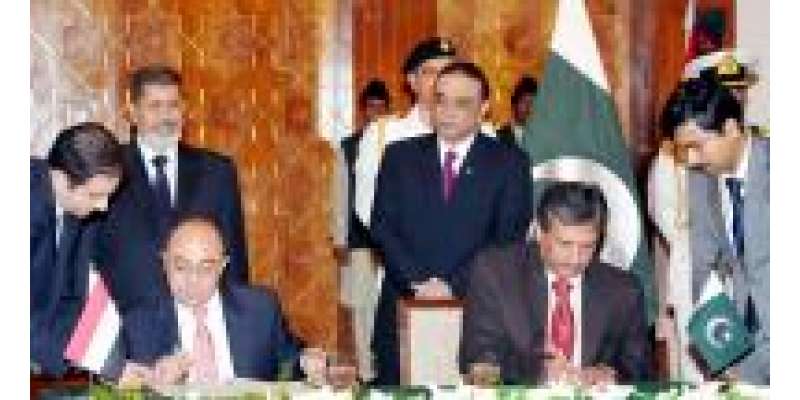 پاکستان اور مصر کا تعاون کو فروغ دینے پر اتفاق