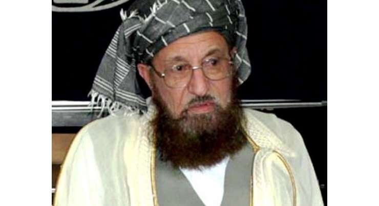 طالبان سے مذاکرات، مولانا سمیع الحق نے 15 فروری کو علما و مشائخ کا اجلاس طلب کرلیا