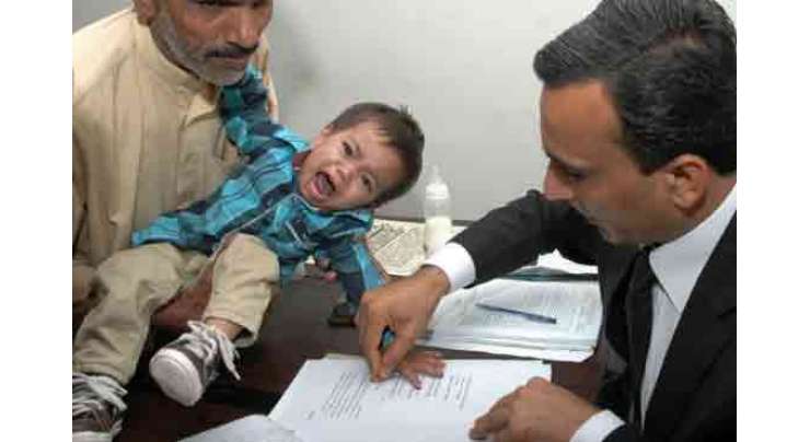 لاہور،9 ماہ کے بچے پر مقدمہ درج کرنے پر ایس ایچ او کو شوکاز نوٹس