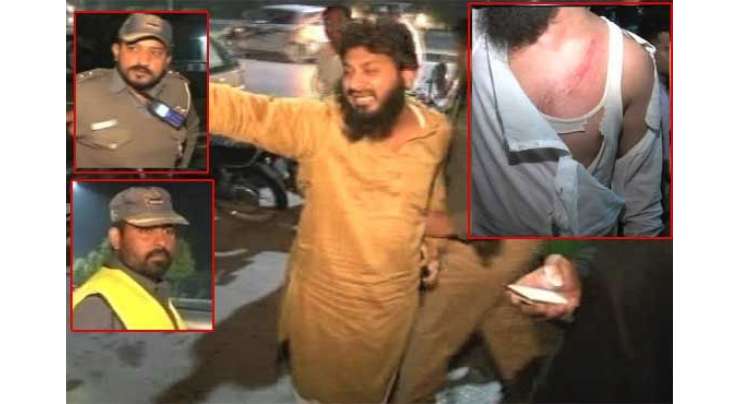 لاہور:لفٹ نہ دینے پر وارڈن گردی ،دو شہریوں کو مار مار کر بے ہوش کر دیا