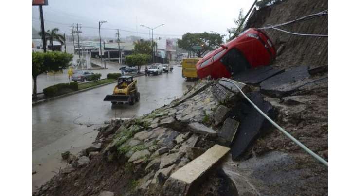 سمندری طوفان اوڈیلے نے میکسیکو میں تباہی مچا دی