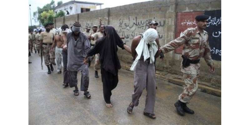 کراچی، ٹارگٹڈ آپریشن میں مفرور ملزموں سمیت 24 گرفتار،اسلحہ برآمد