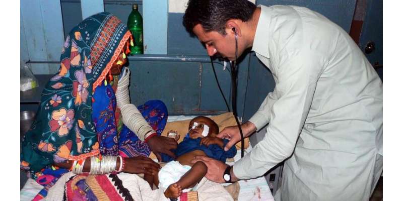 بھوک سے متاثرہ تھر کی 6ماہ کی بچی حیدر آباد کے اسپتال میں دم توڑ گئی