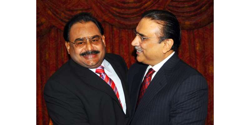 آصف زرداری نے سندھ میں پیپلزپارٹی اور ایم کیوایم میں اتحاد کا اعلان ..