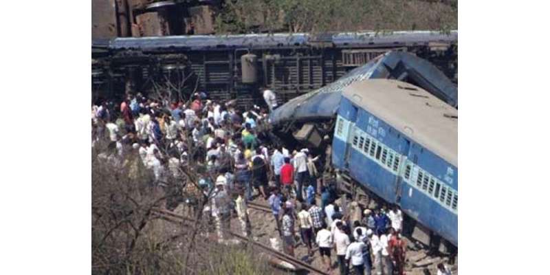 بھارت میں مسافر ٹرین پٹڑی سے اترگئی، 15 مسافر ہلاک، 80 سے زائد زخمی