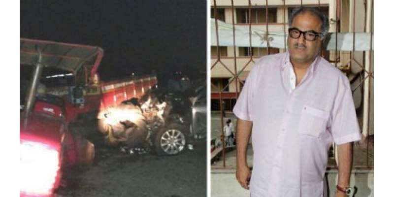 بالی ووڈ پروڈیوسر بونی کپور کار حادثے میں زخمی ،فلم کی شوٹنگ کیلئے ..
