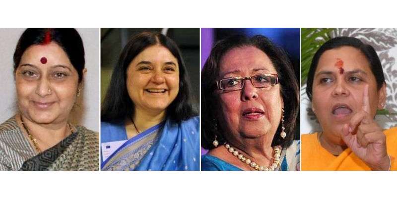 بھارت کی 67سالہ تاریخ میں پہلی مرتبہ چھ خواتین بھی کابینہ میں شامل،آزاد ..