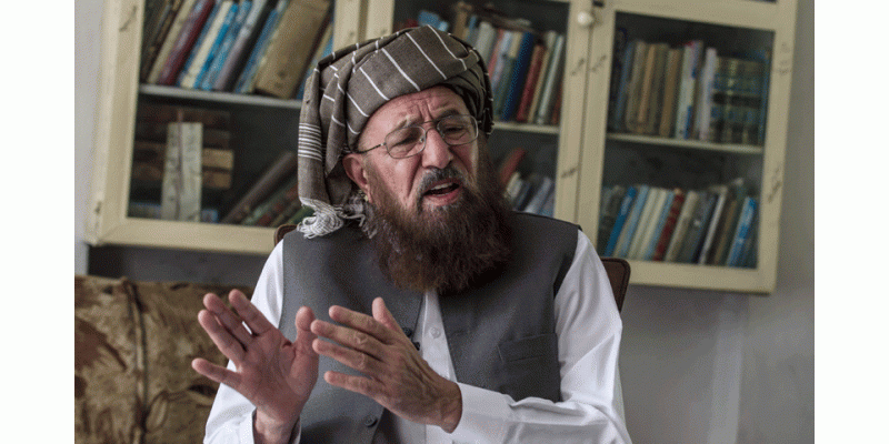 طالبان سے مذاکرات ہی امن کا واحد حل ہیں، مولانا سمیع الحق