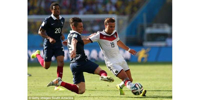 ورلڈ کپ فٹ بال میں جرمنی فرانس کو شکست دے کر سیمی فائنل میں پہنچ گیا