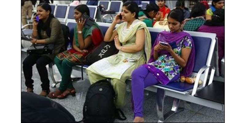 عراق: رہا ہونے والی 46 بھارتی نرسیں بھارت پہنچ گئیں