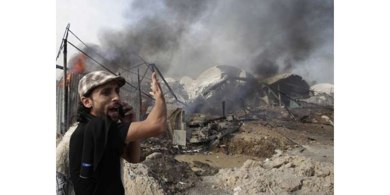 غزہ : تازہ حملوں میں مزید 18 شہید،امریکہ نے اسرائیل میں پروازیں بحال ..