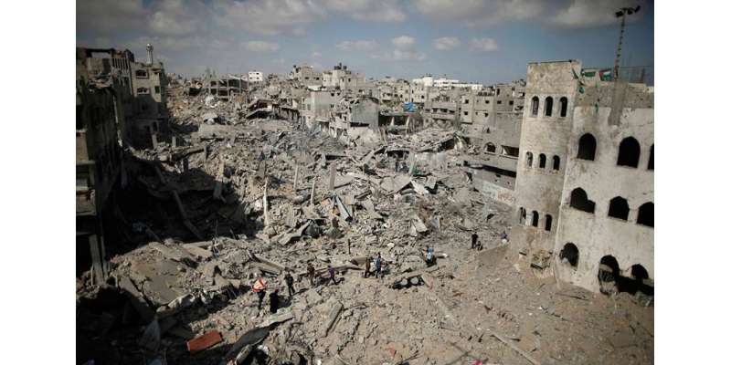 غزہ کا قریہ قریہ تباہی کی تصویر بن گیا،اسرائیل کی انیس روزہ دہشت گردی ..