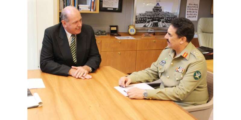 آرمی چیف کی آسٹریلوی ہم منصب، وزیر اور سیکریٹری دفاع سے ملاقات