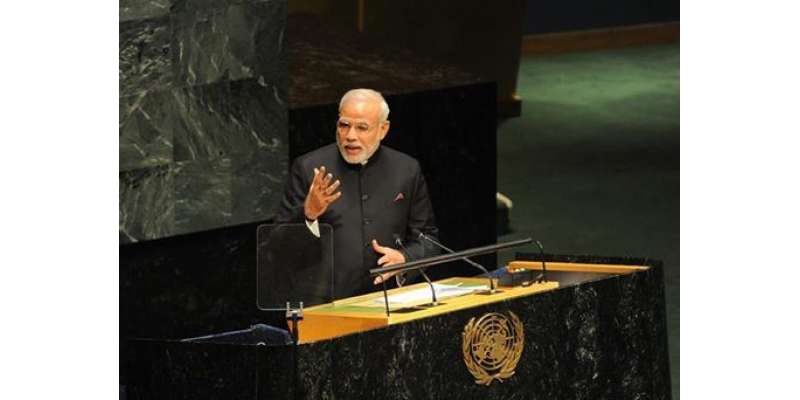 اقوام متحدہ کی جنرل اسمبلی سے خطاب،بھارتی وزیراعظم کی ہندی میں تقریر، ..