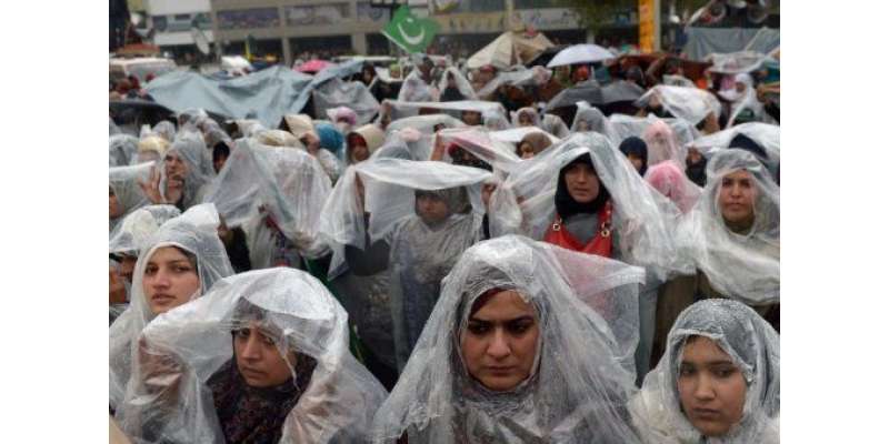 اسلام آباد میں رات گئے موسلادھار بارش سے موسم خوشگوار ہو گیا ‘ دھرنوں ..