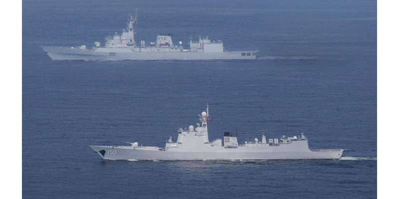 پاکستان اور چینی بحری افواج کی مشترکہ بحری مشق بحیرئہ عرب میں اختتام ..